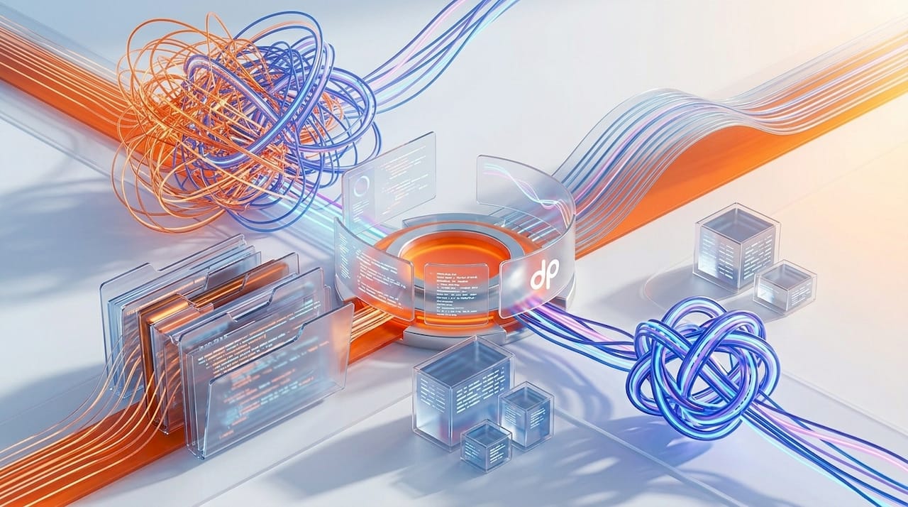 Engineering team collaborating in a sunlit corner office