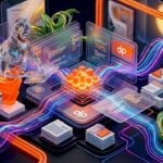 Software project manager working in bright office