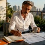 CFO reviewing IT outsourcing financial reports