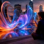 Abstract digital complexity symbolizing team scalability