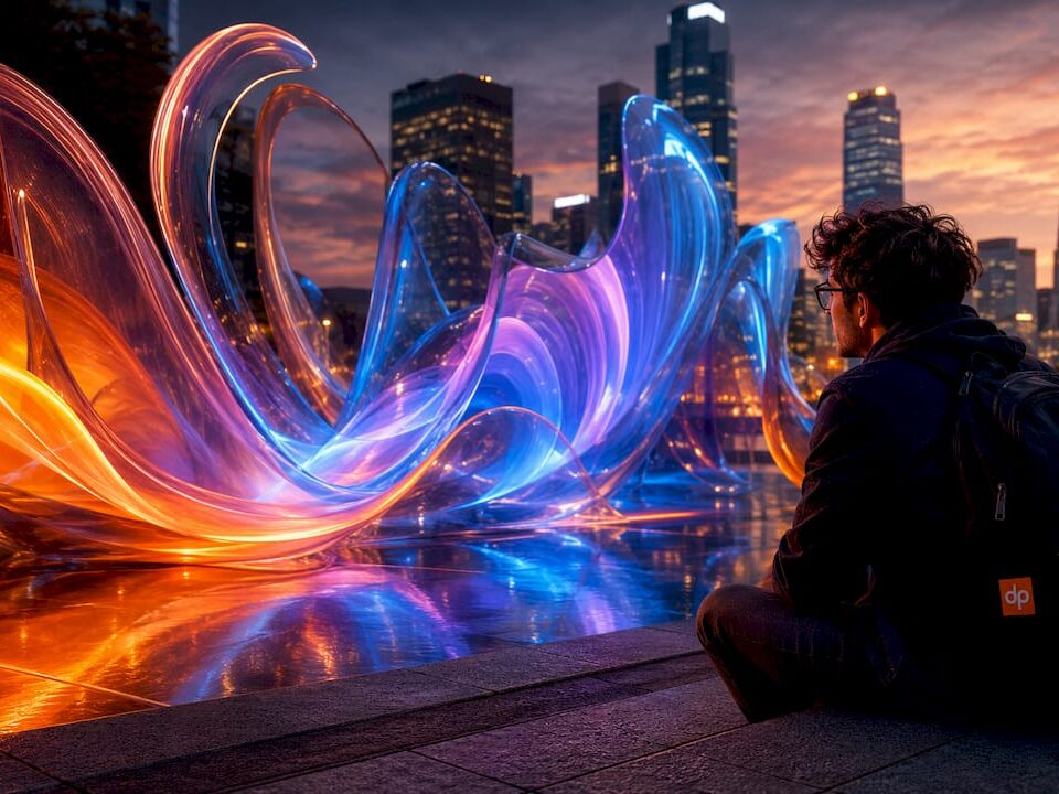 Abstract digital complexity symbolizing team scalability