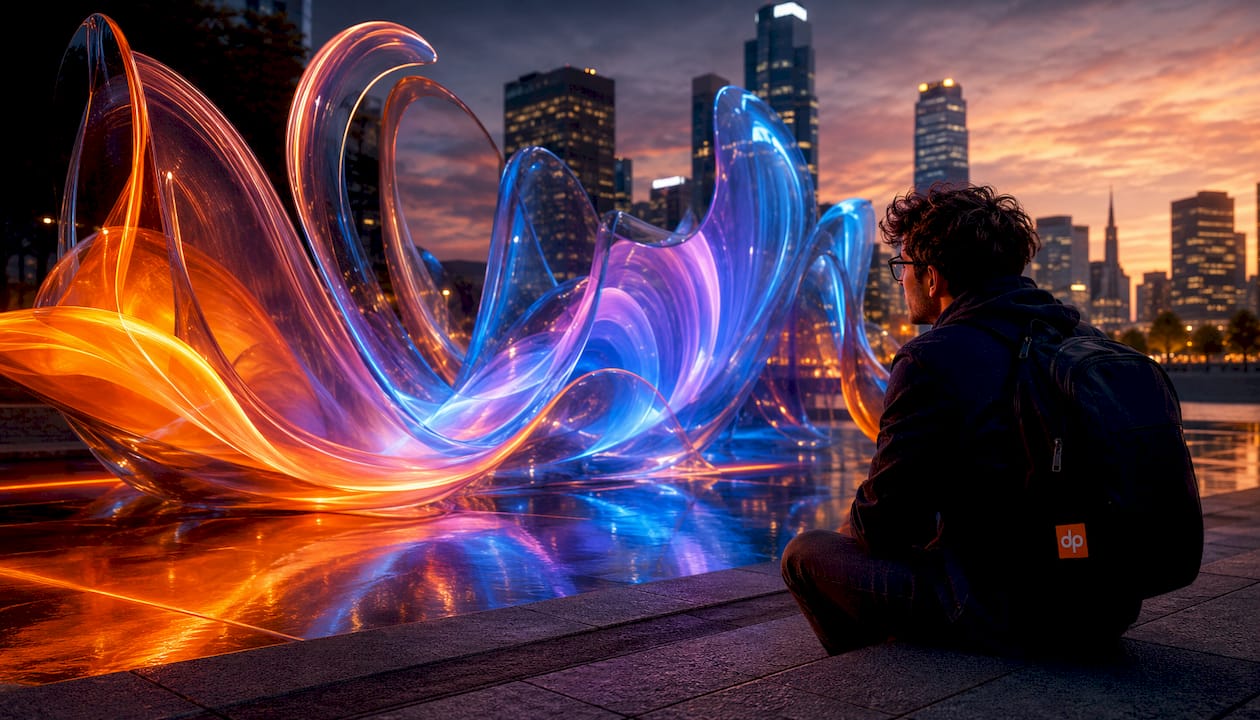 Abstract digital complexity symbolizing team scalability