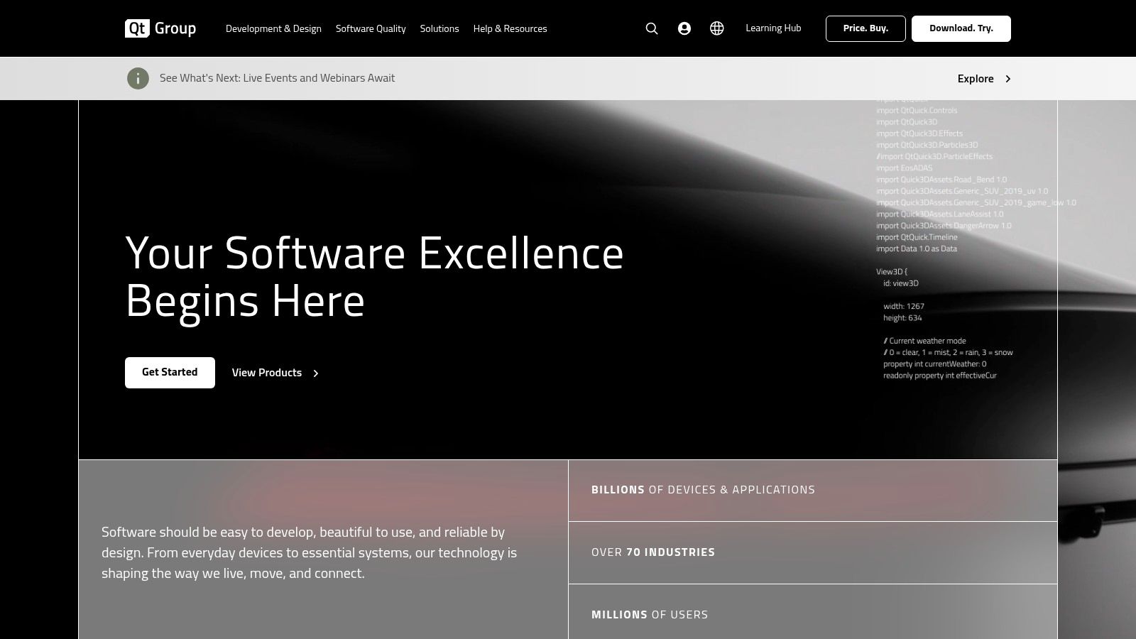 Qt (Qt for Application Development)