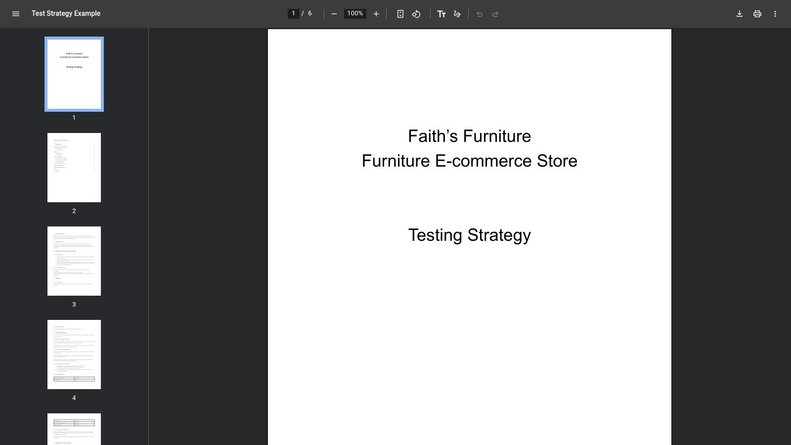 TestLodge – Test Strategy Example + Lean Test Plan Template