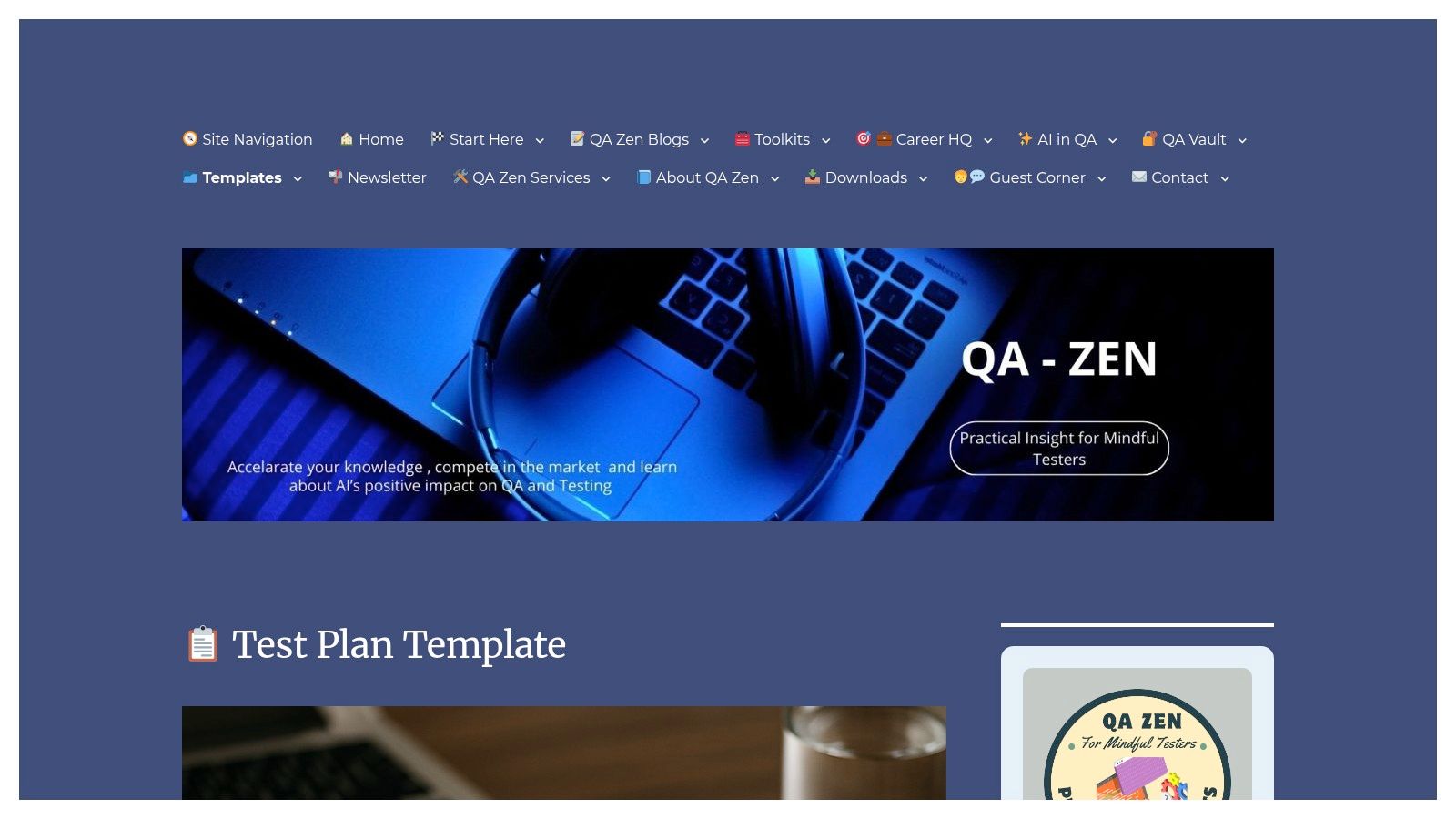 QA Zen – Test Plan + Strategy Bundle
