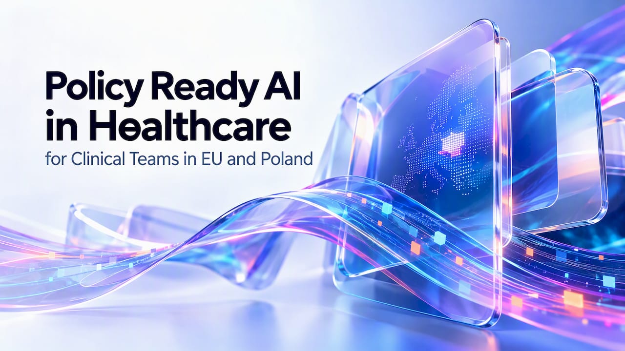 Policy ready healthcare AI title card