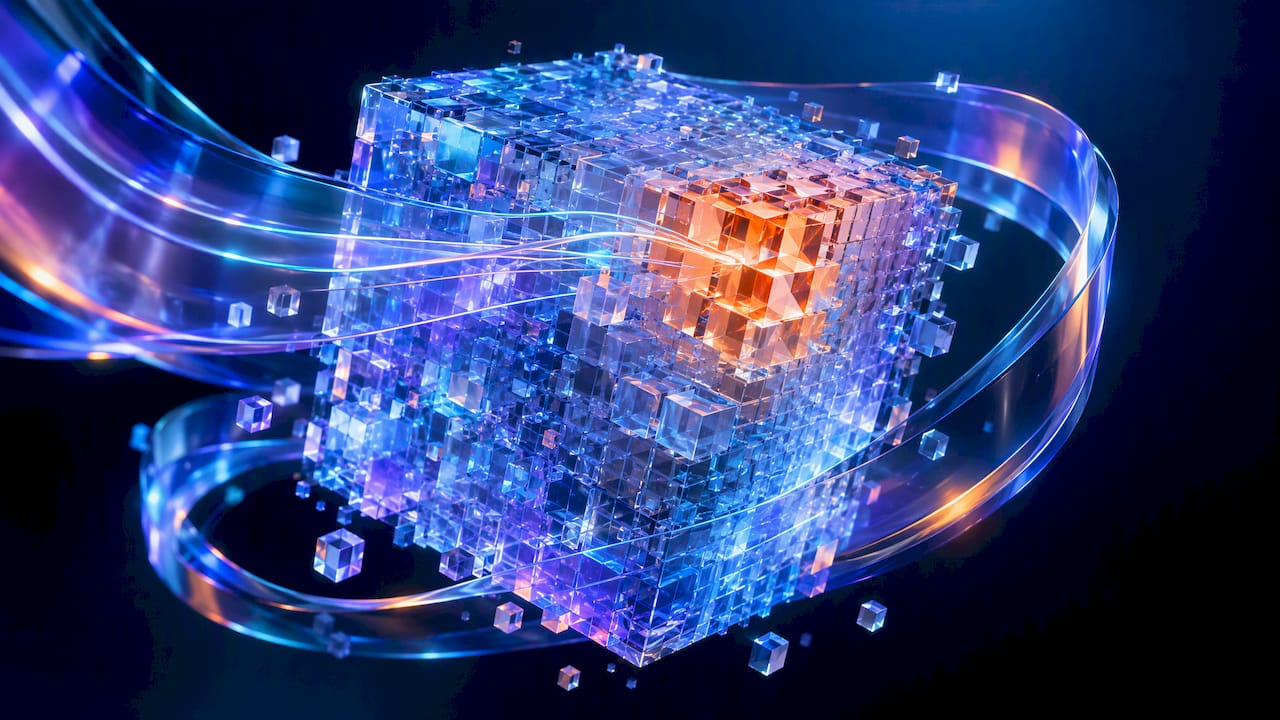 Abstract crystalline model with selectively tuned region